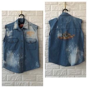 Motorcycle Rally USA Laughlin NV‎ 2006 denim top